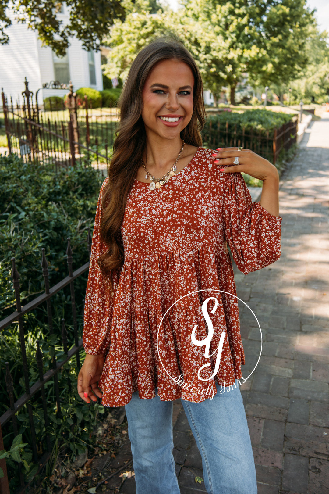 Tina Top - Camel Multi