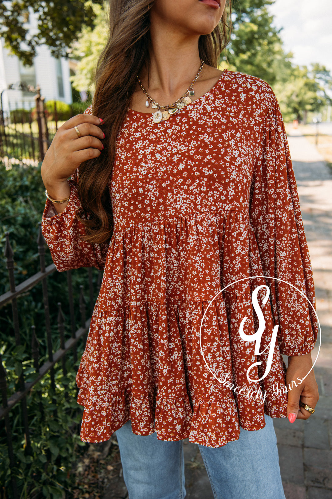 Tina Top - Camel Multi