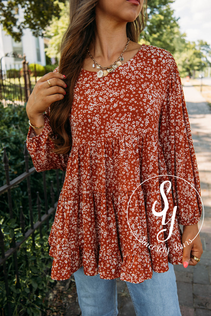 Tina Top - Camel Multi