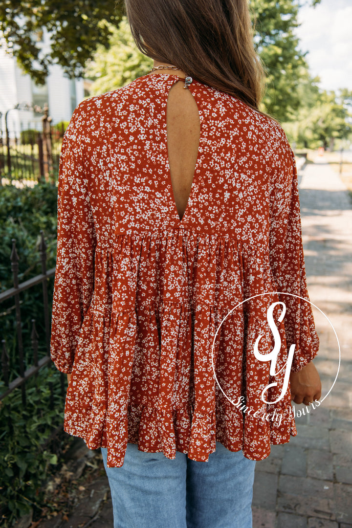 Tina Top - Camel Multi