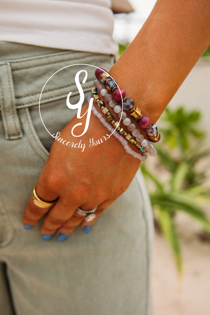 Finding Out Bracelet Stack