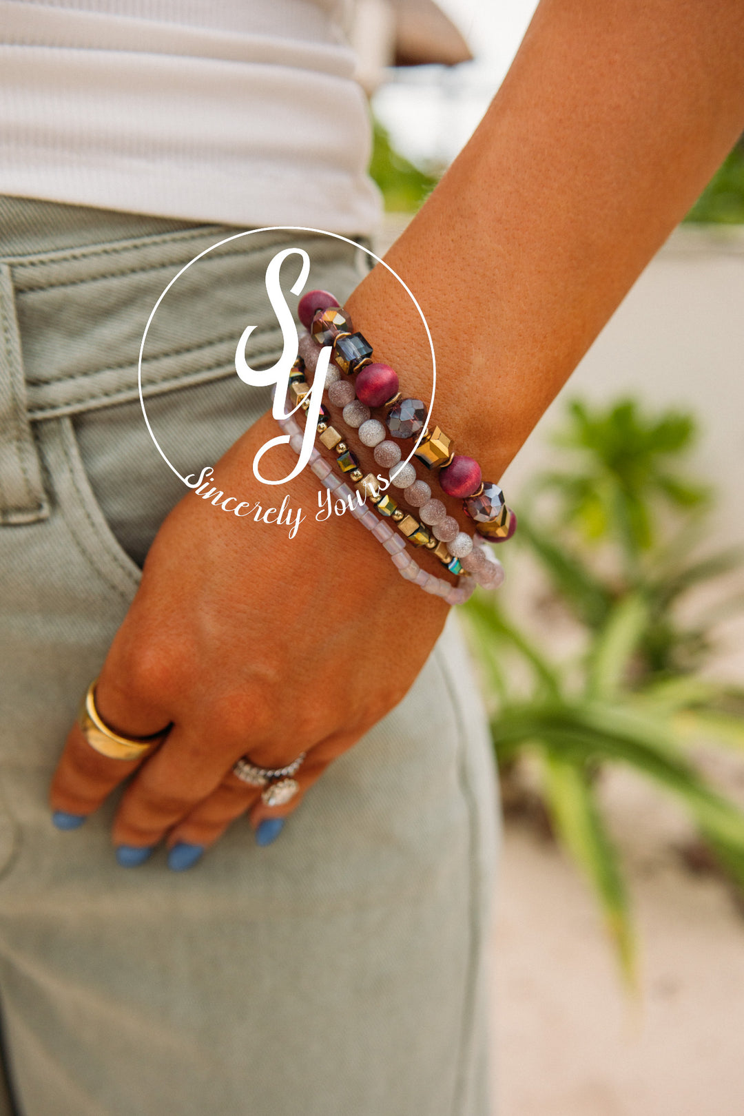 Finding Out Bracelet Stack