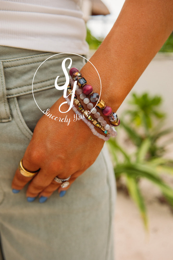 Finding Out Bracelet Stack