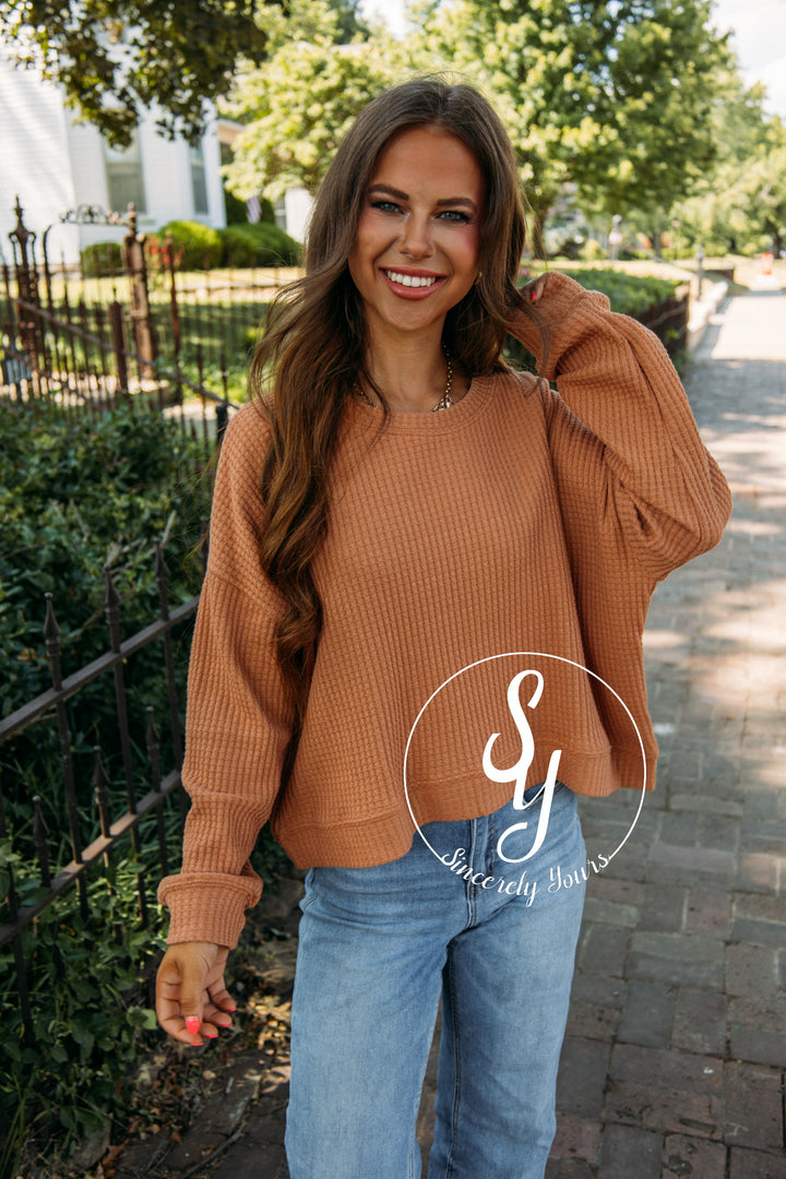Fall Spice Top - Pumpkin