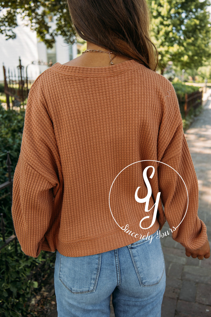 Fall Spice Top - Pumpkin