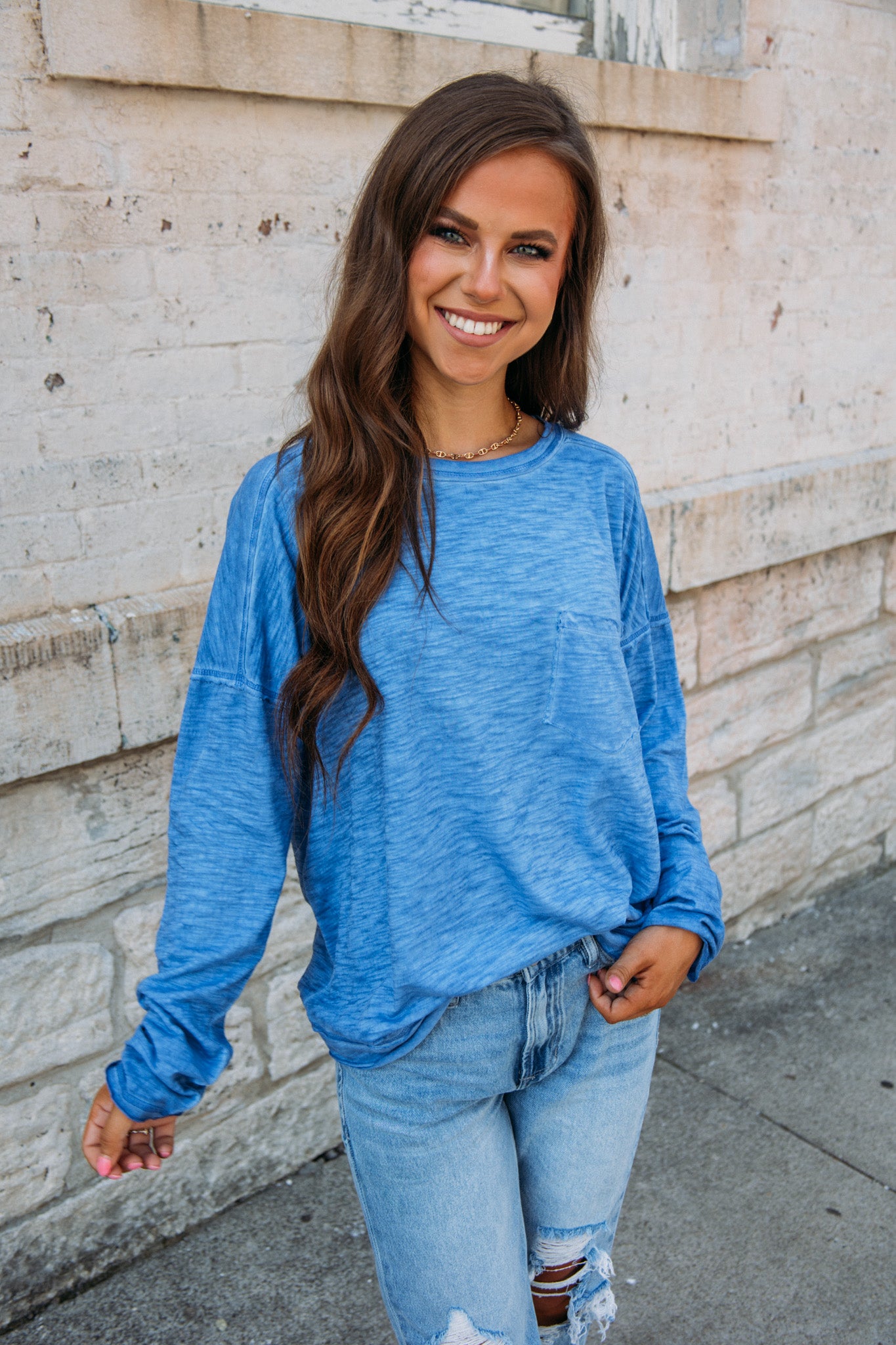 Cold Brew Top - Denim