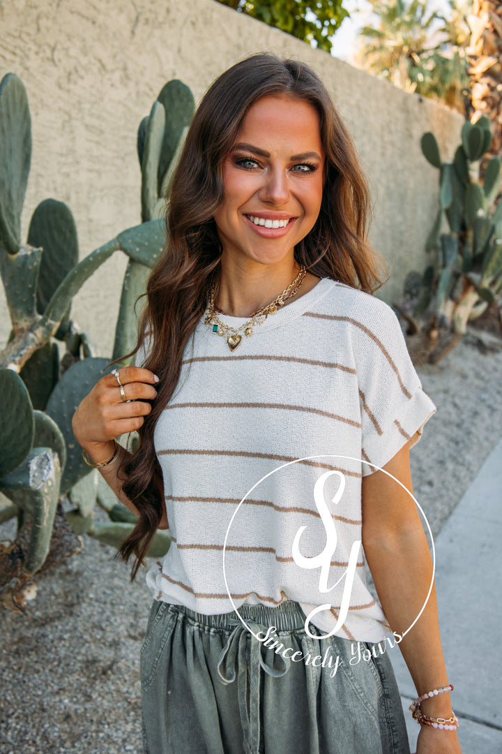 Beach Villa Top- Cream