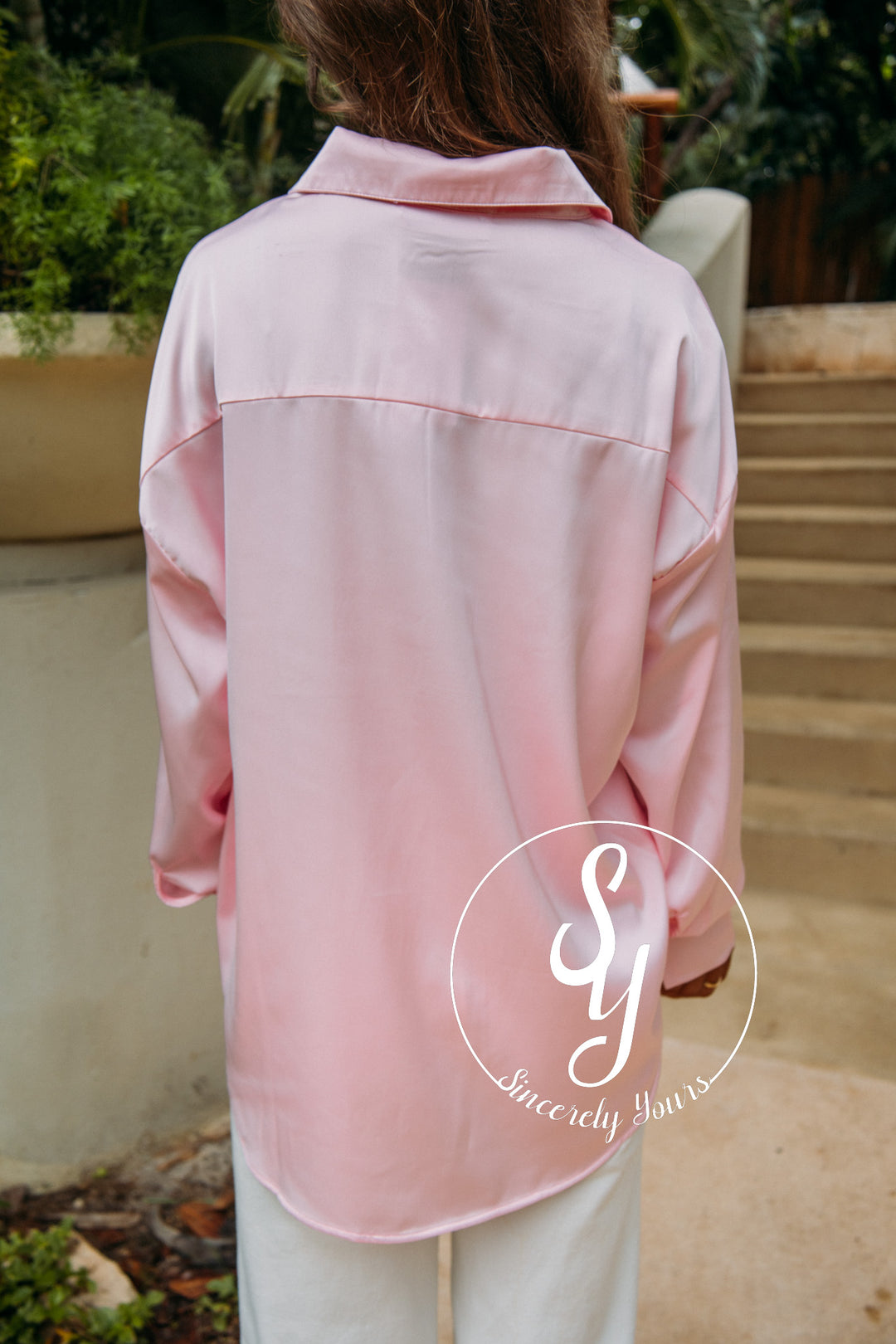 Spring Petal Blouse - Soft Pink