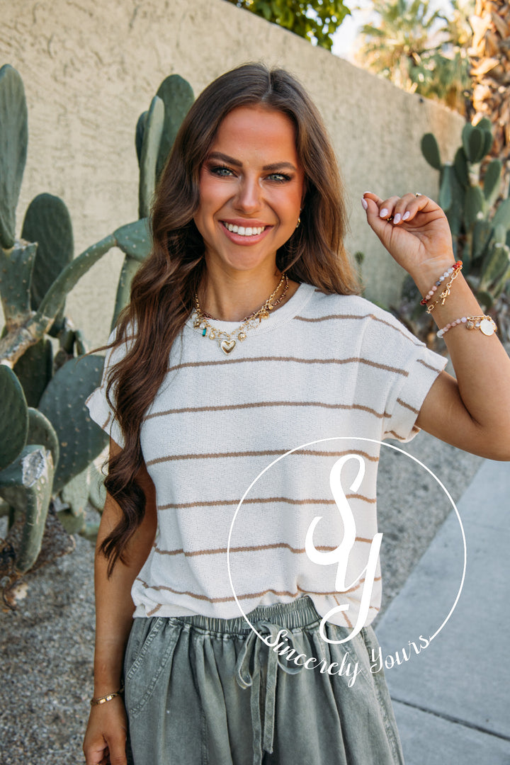 Beach Villa Top- Cream