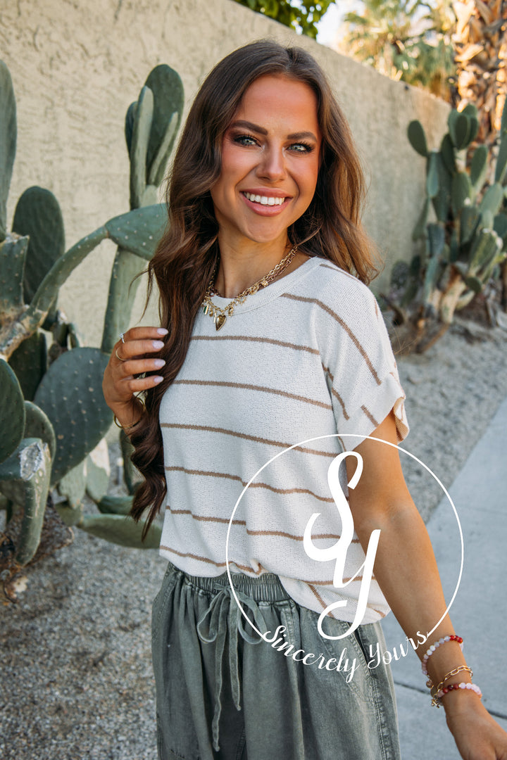 Beach Villa Top- Cream
