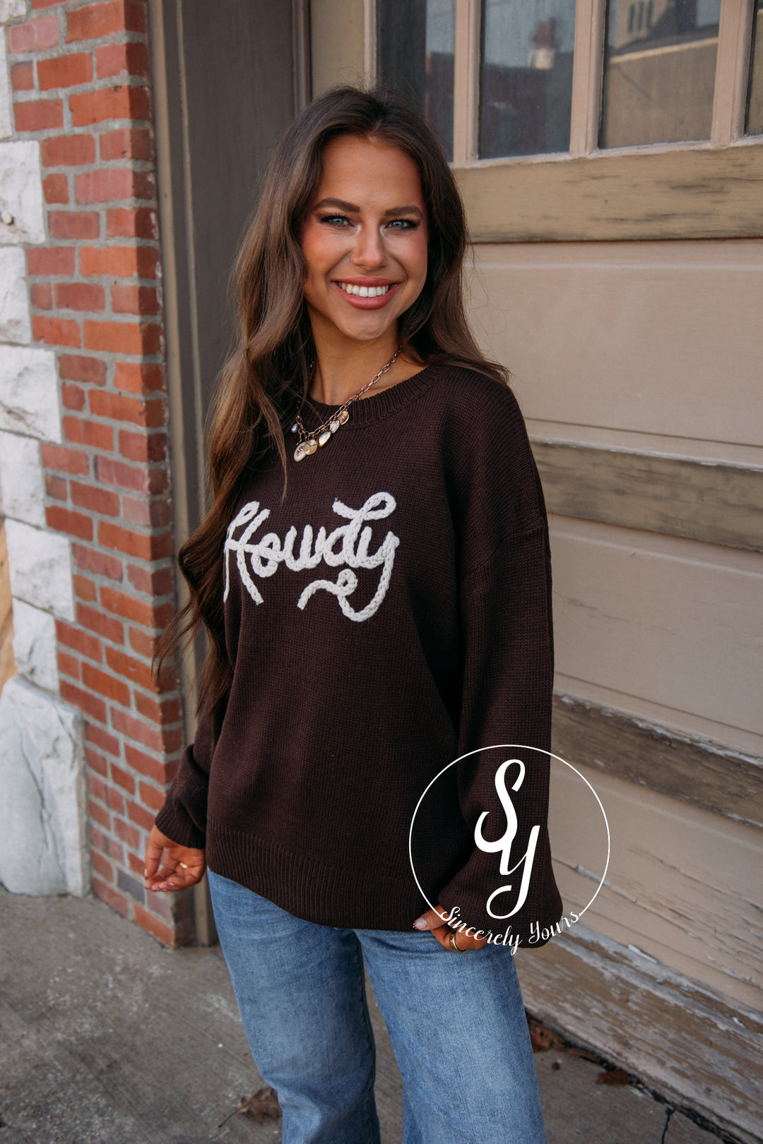 Howdy Sweater - Espresso