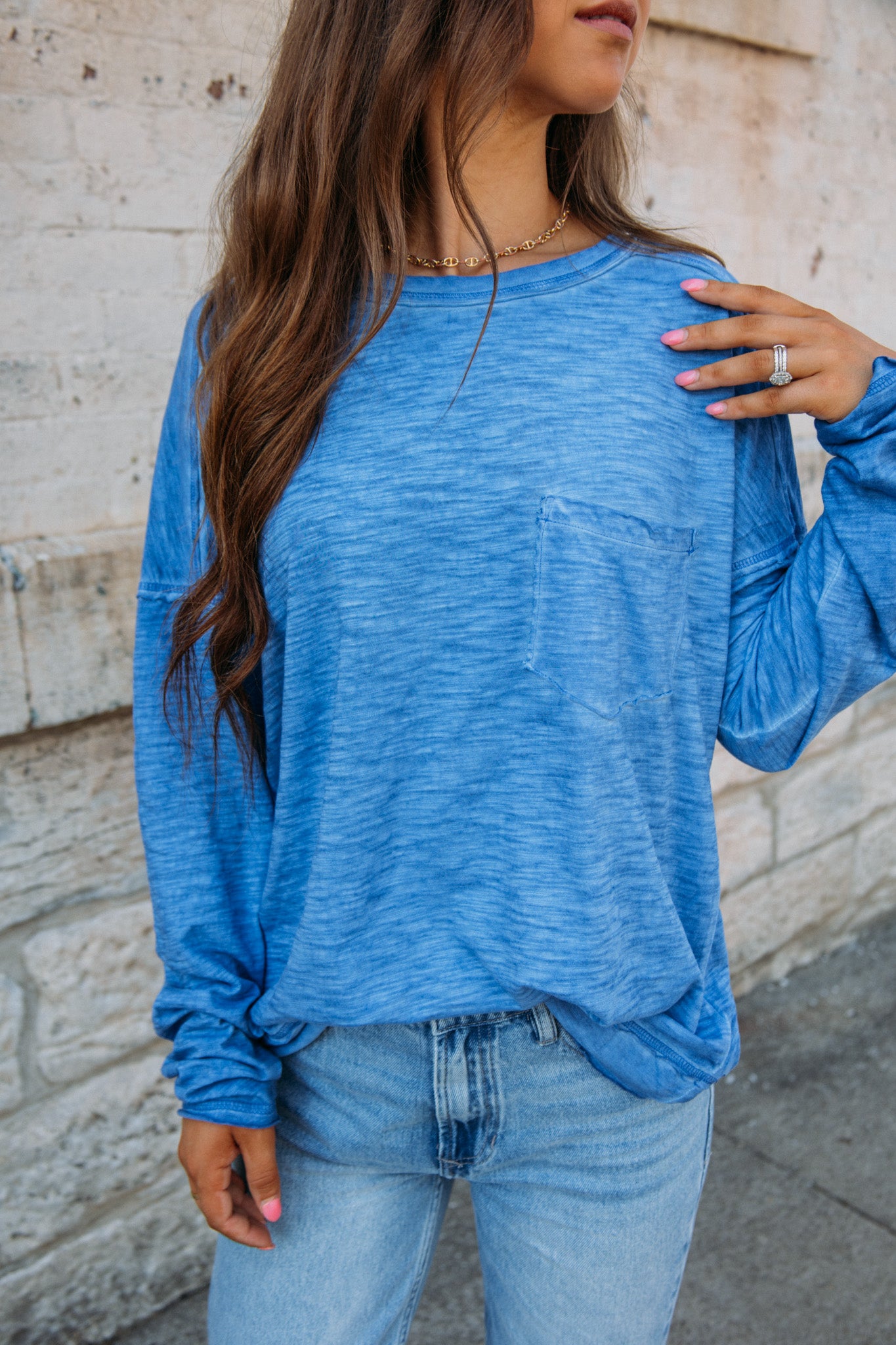 Cold Brew Top - Denim
