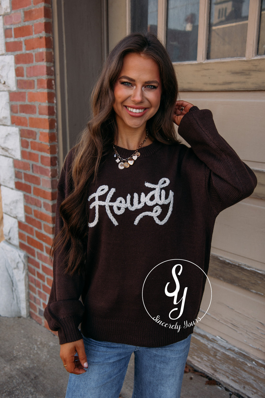 Howdy Sweater - Espresso