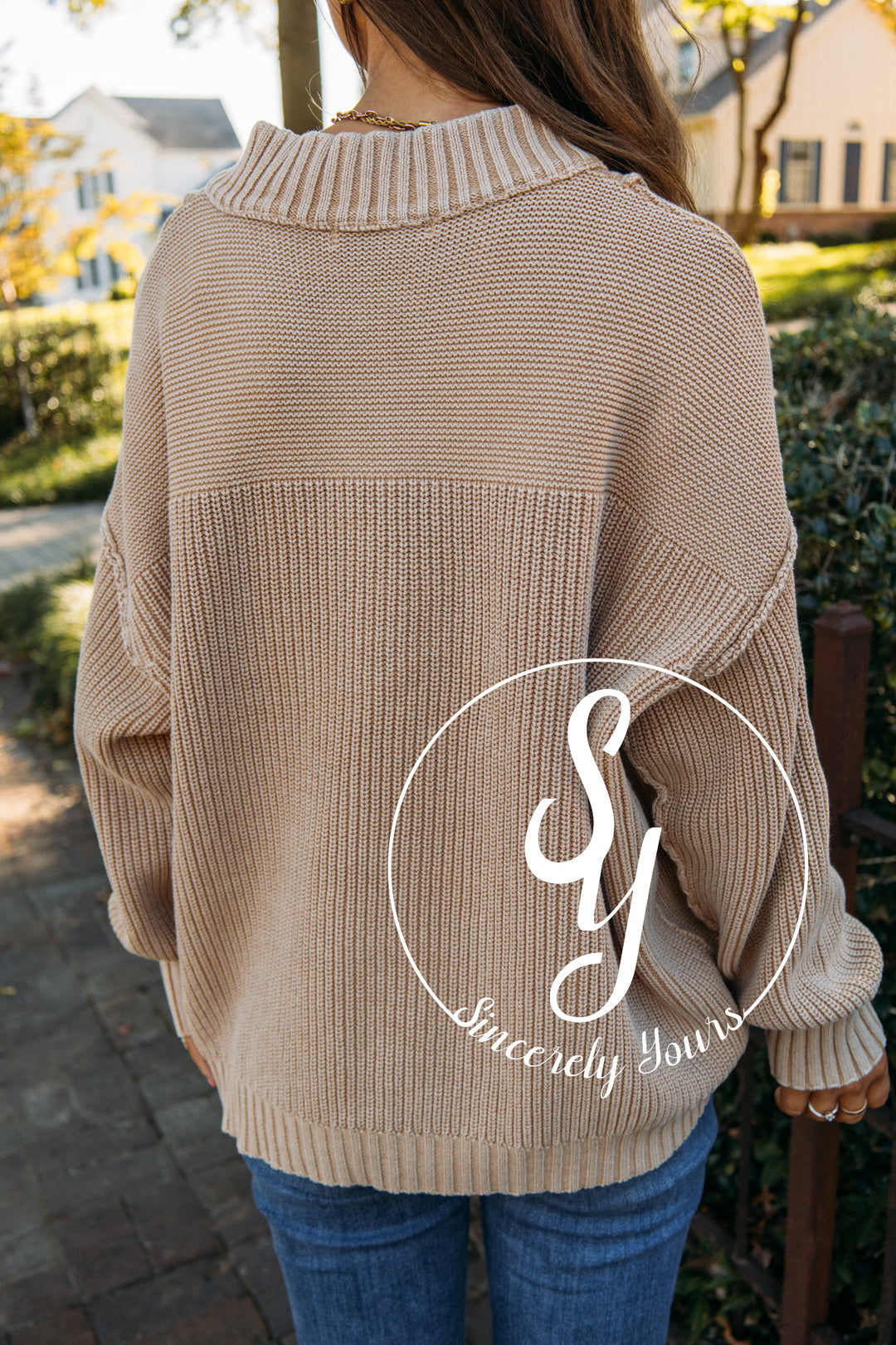 Cozy Cutie Sweater - Clay