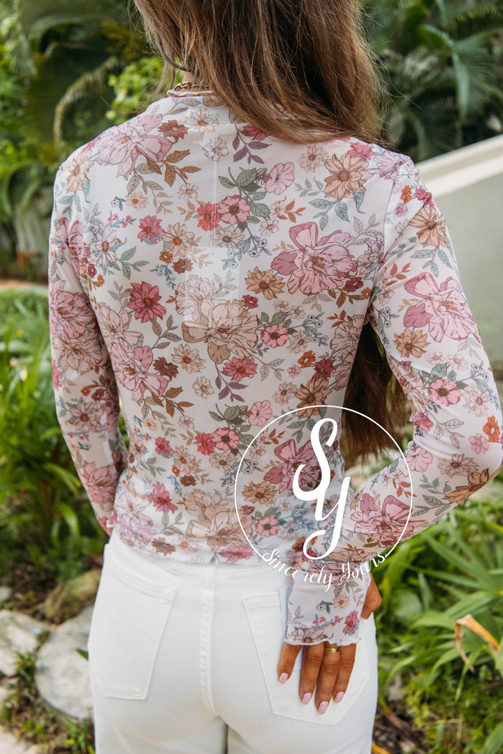 Grand Palms Top - Clay Rose