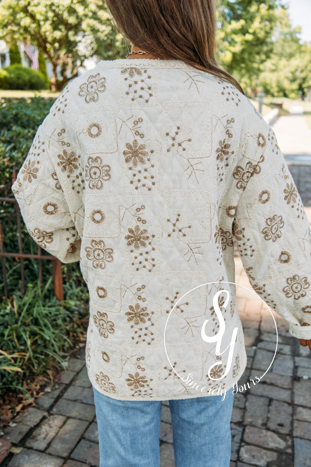 Ziva Style Jacket- Natural