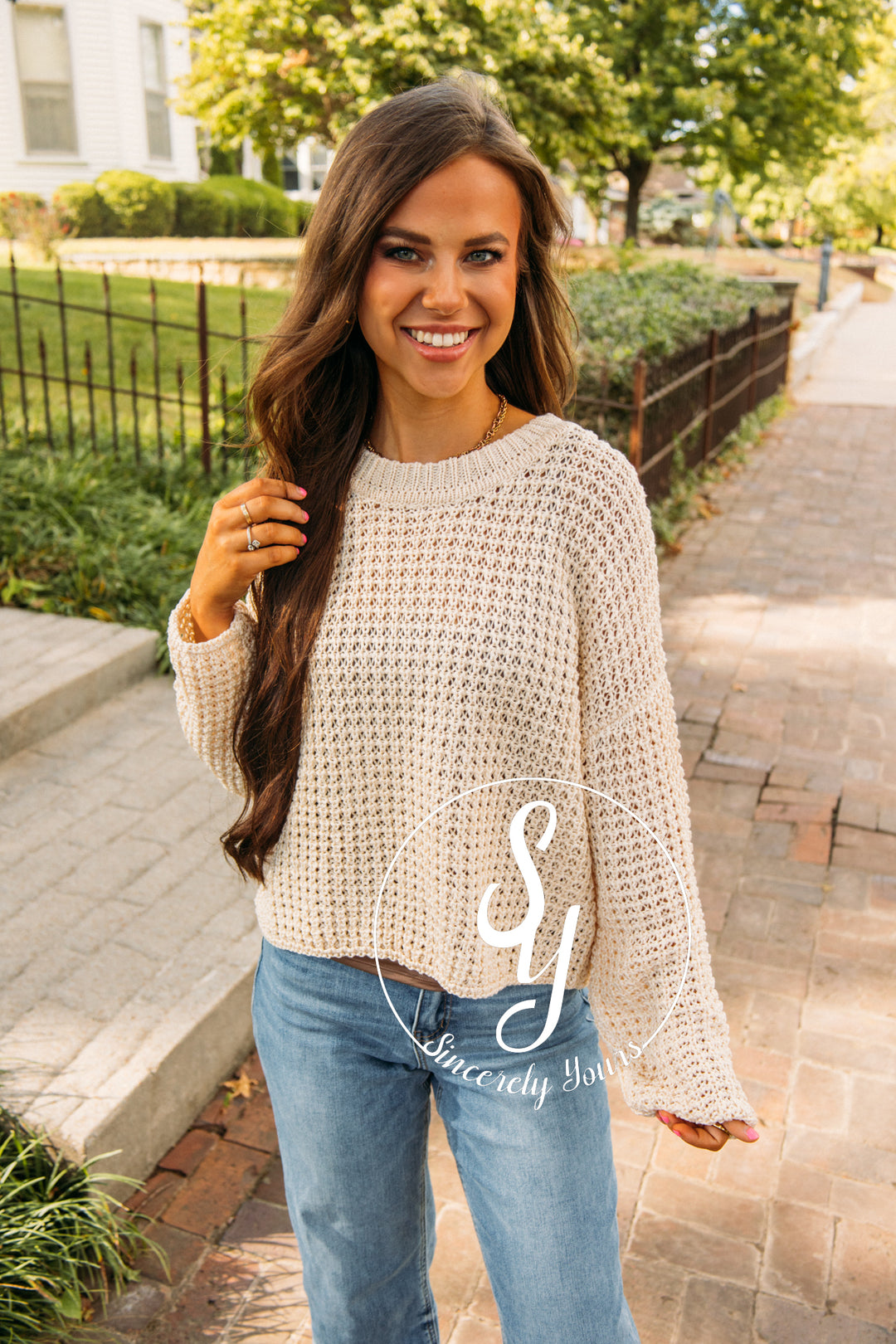 Coffee Date Sweater - Oatmeal