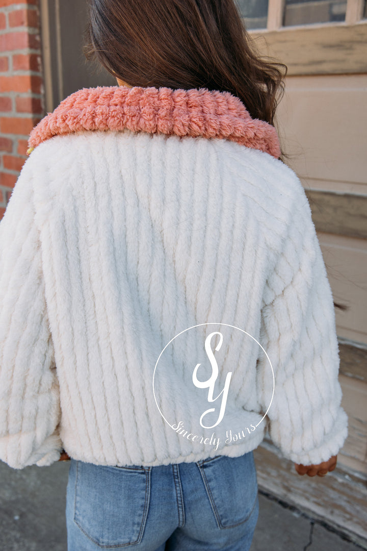 Feeling Extra Cozy Jacket - Cream
