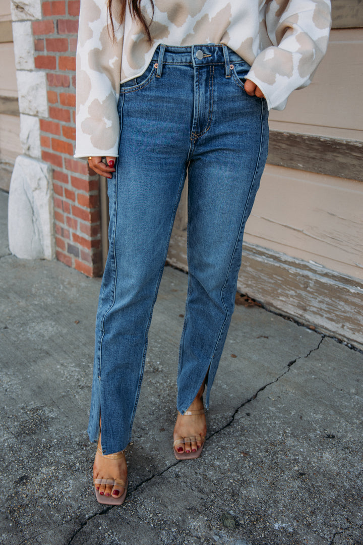 Dear John:  Jodi Super High Rise Cropped Denim - Odell