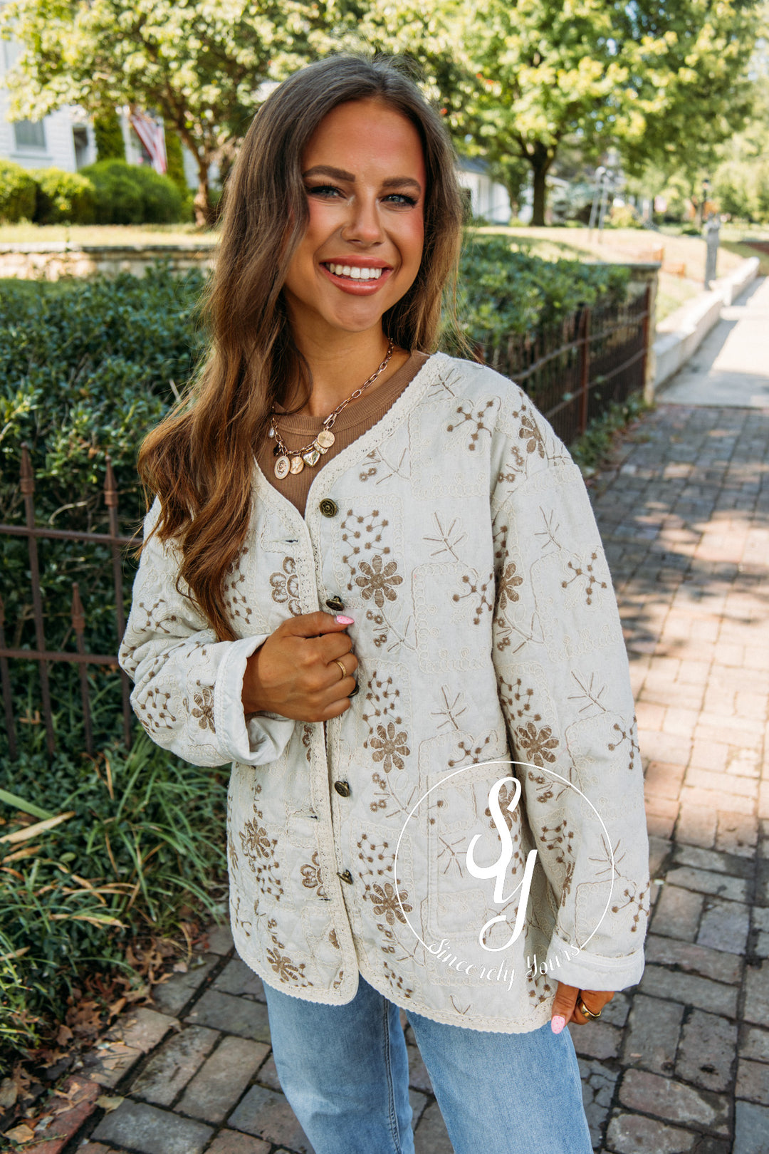Ziva Style Jacket- Natural