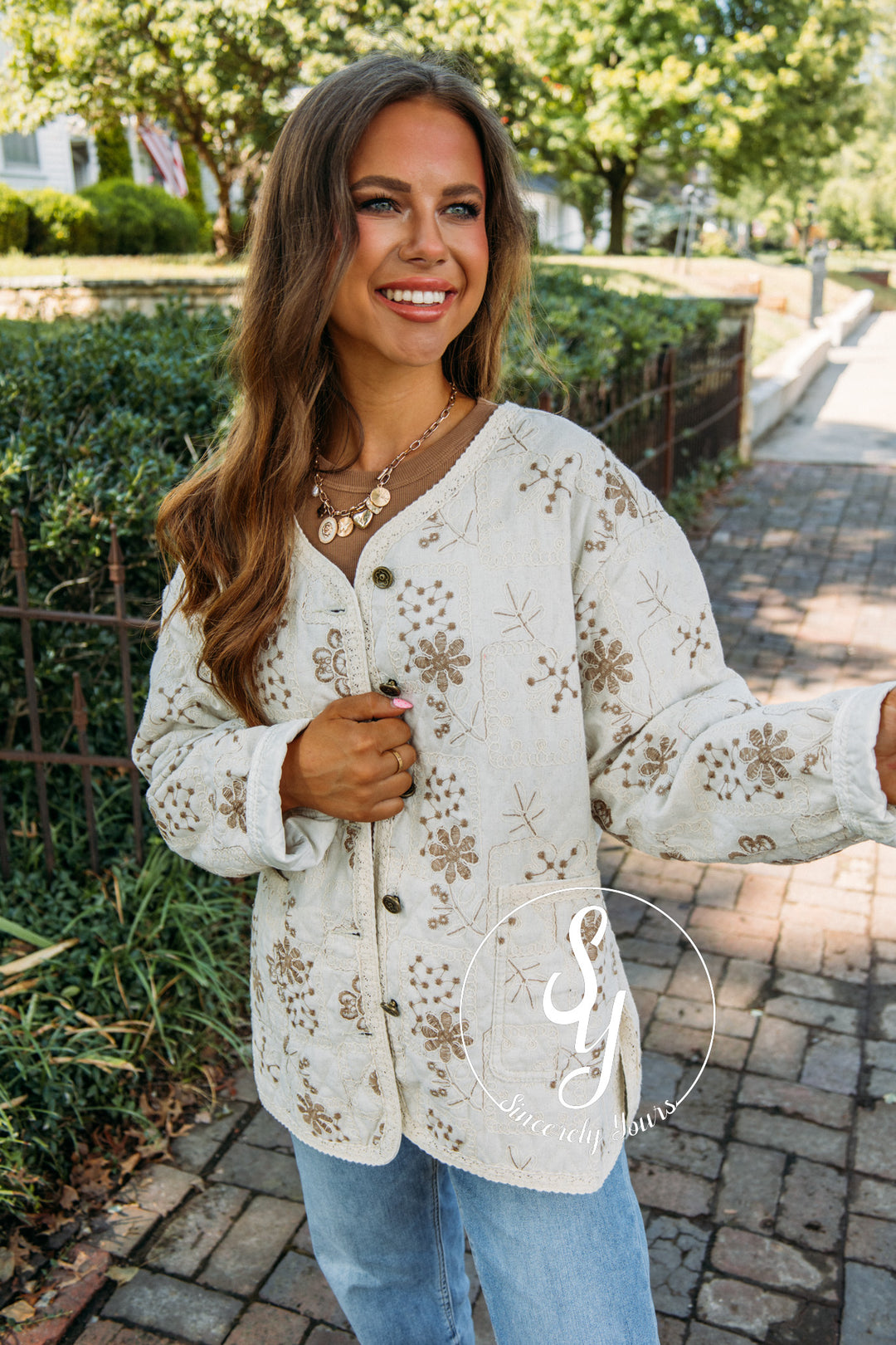 Ziva Style Jacket- Natural