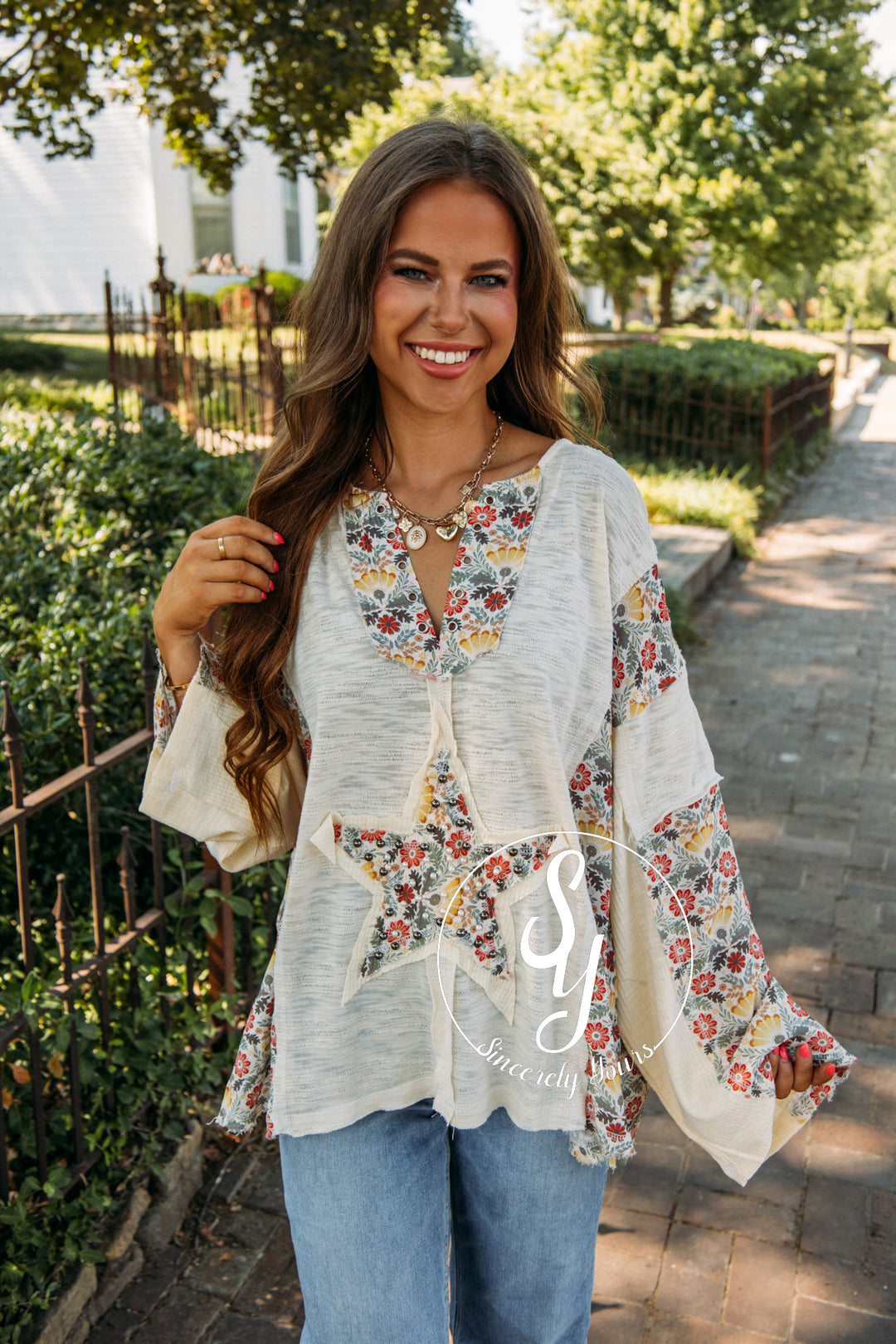 Pearl Top - Cream
