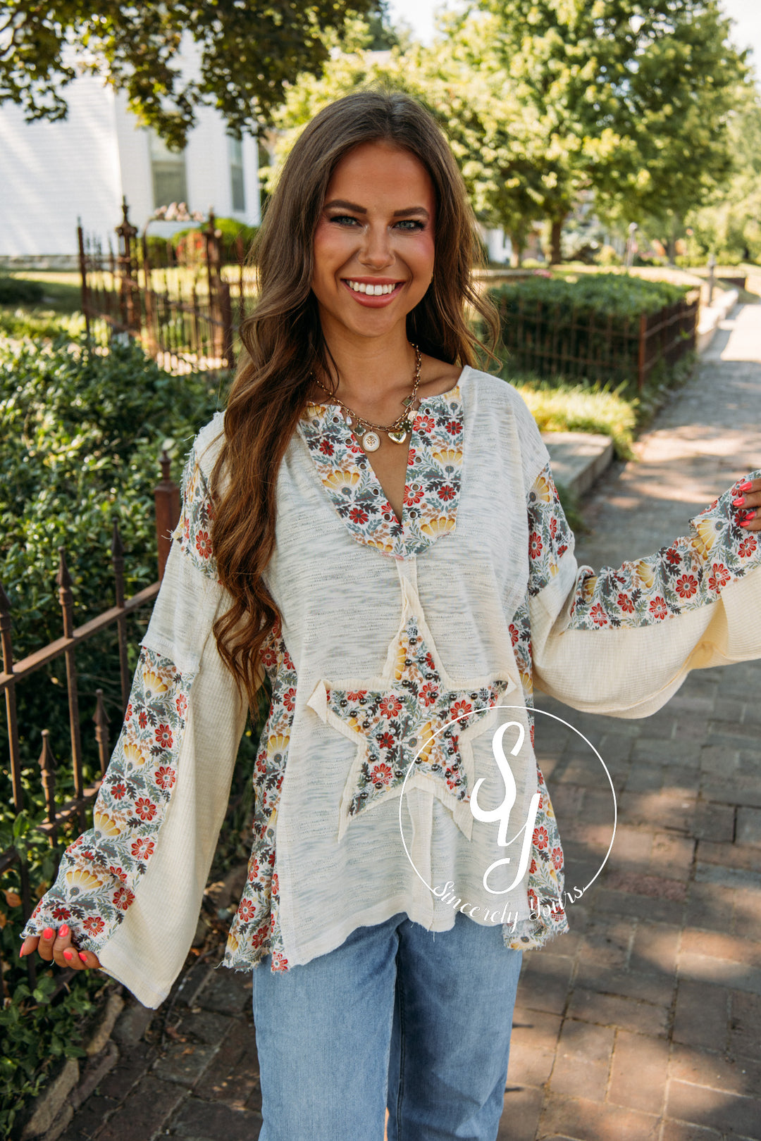 Pearl Top - Cream