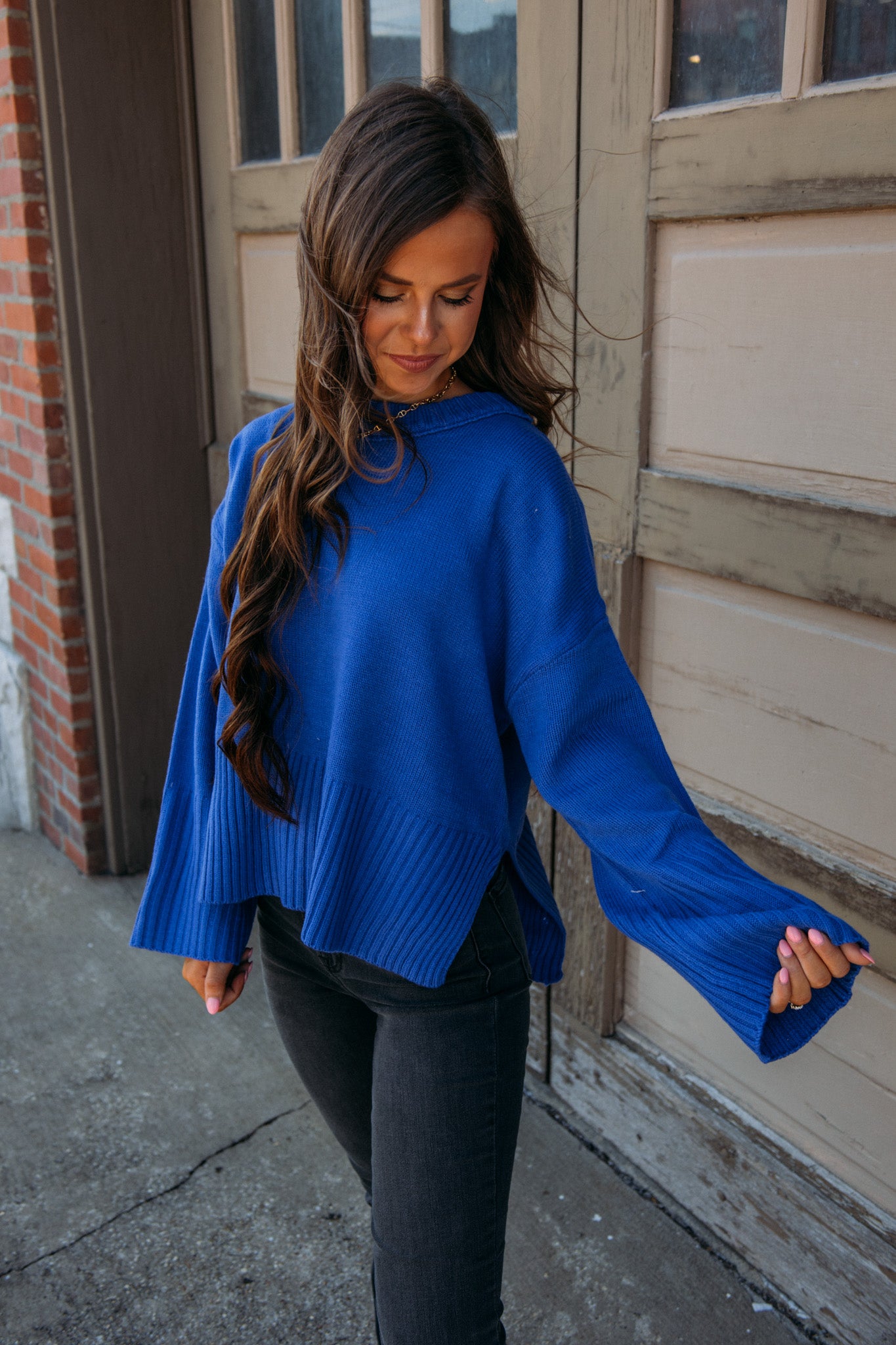 More Than You Sweater - Royal Blue