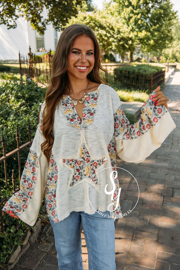Pearl Top - Cream