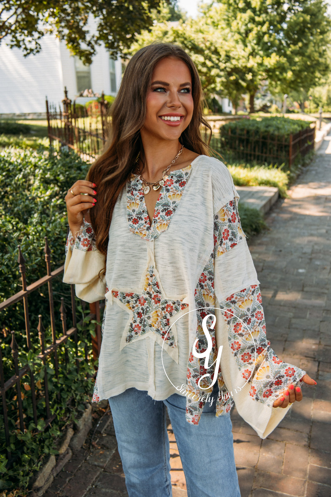 Pearl Top - Cream