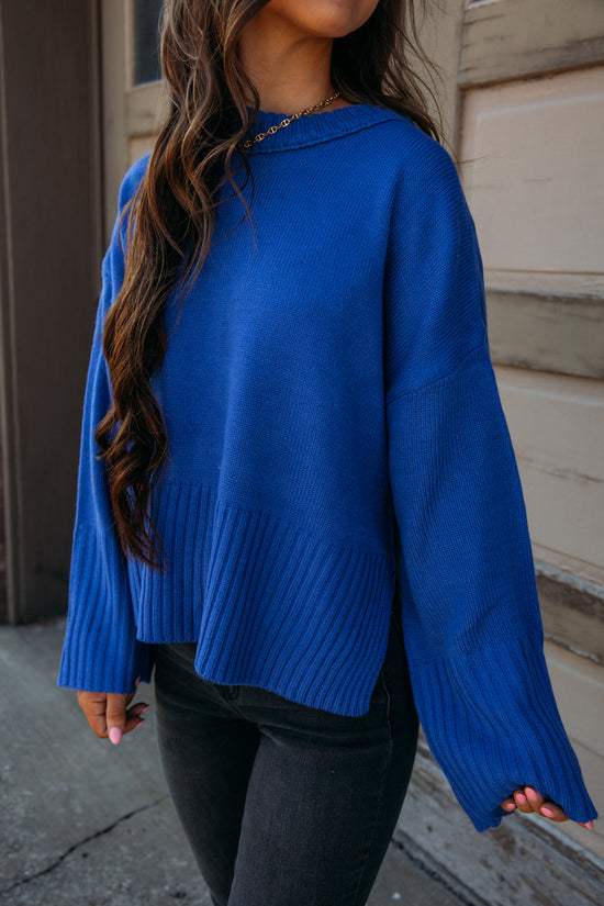 More Than You Sweater - Royal Blue