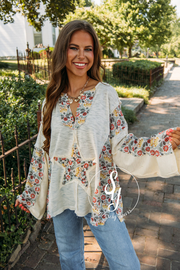 Pearl Top - Cream
