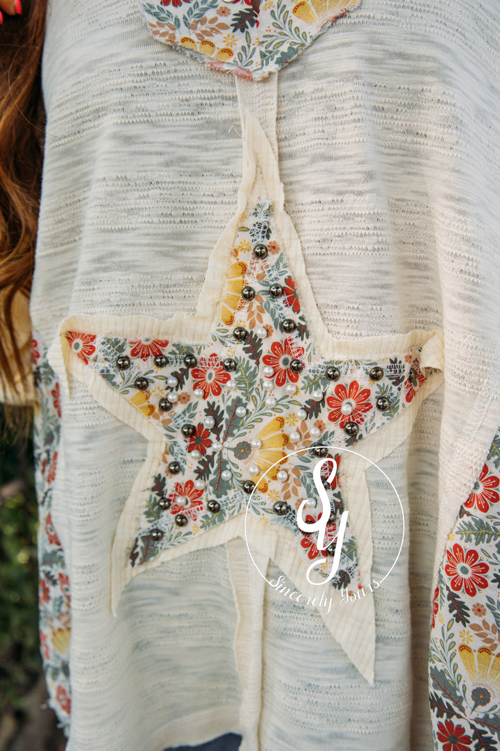 Pearl Top - Cream
