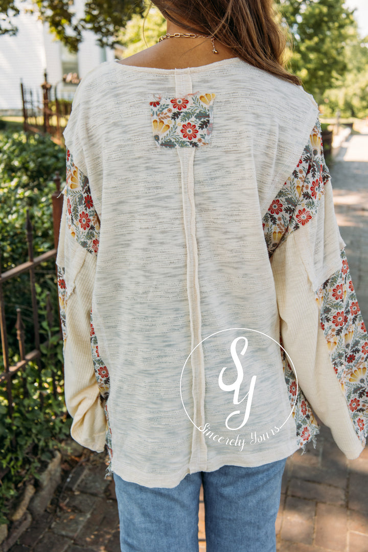 Pearl Top - Cream