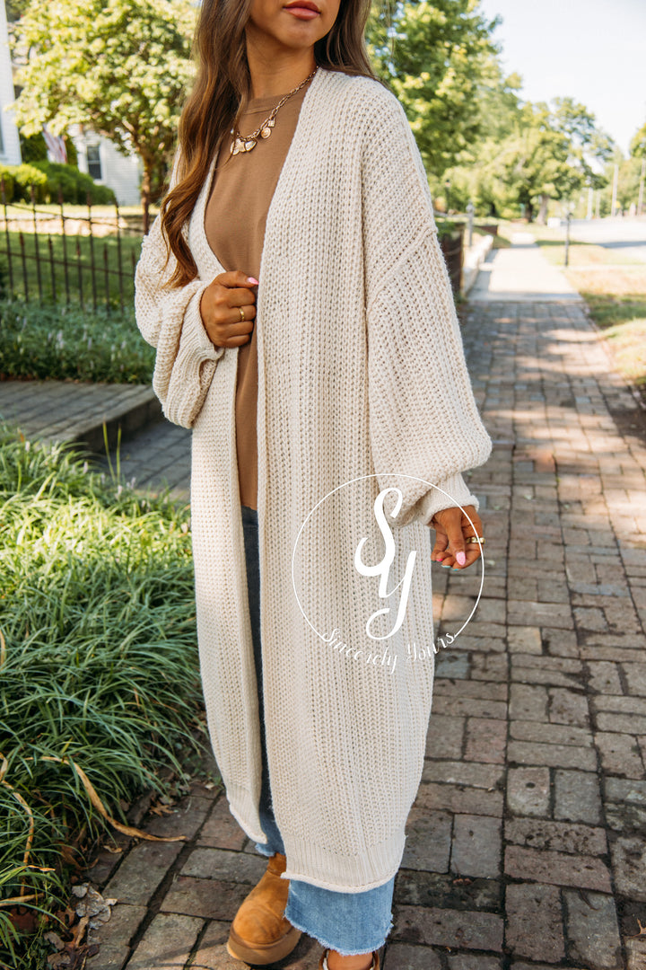 Cosette Sweater- Powder Beige