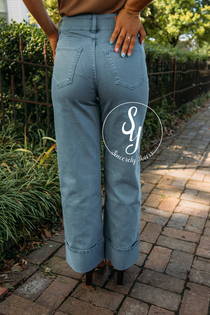 Dear John: Holly Straight Leg Denim - Stormy Weather