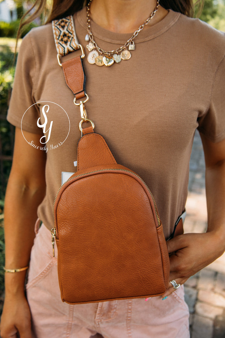 Eva Sling Bag - Brown