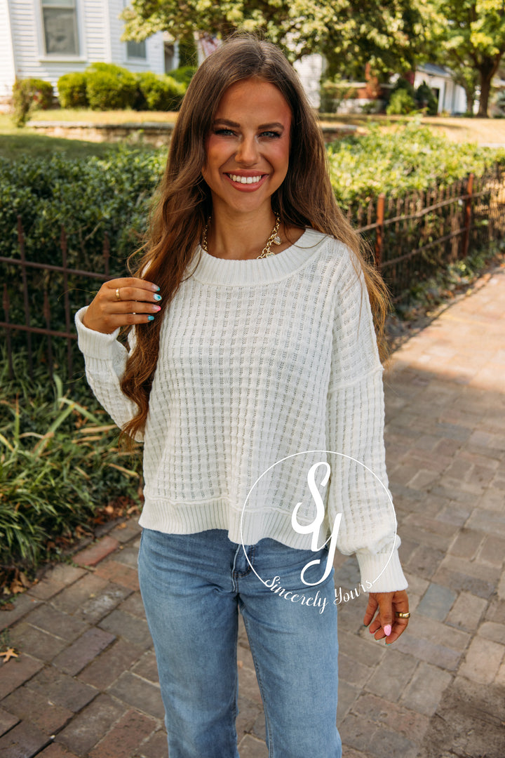 Connie Sweater - Ivory
