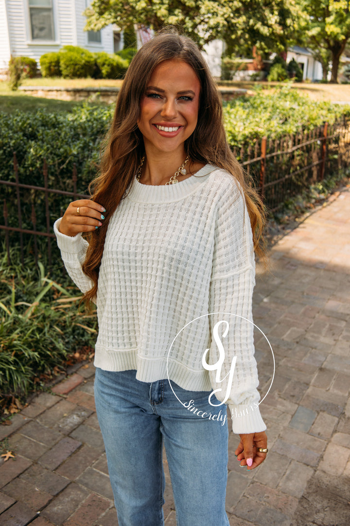 Connie Sweater - Ivory