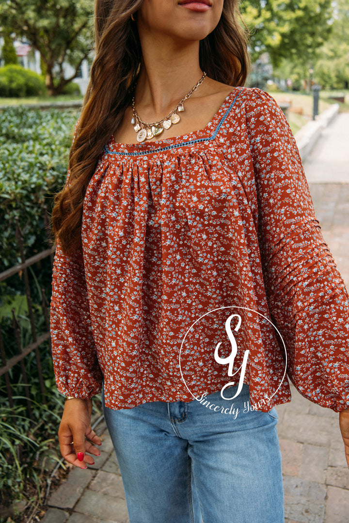 Hidden Attraction Top- Clay