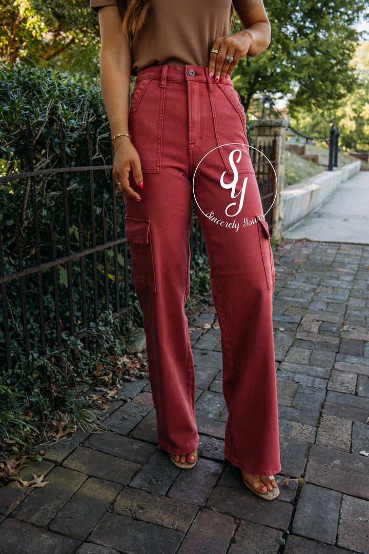 Ivy Denim-Marsala
