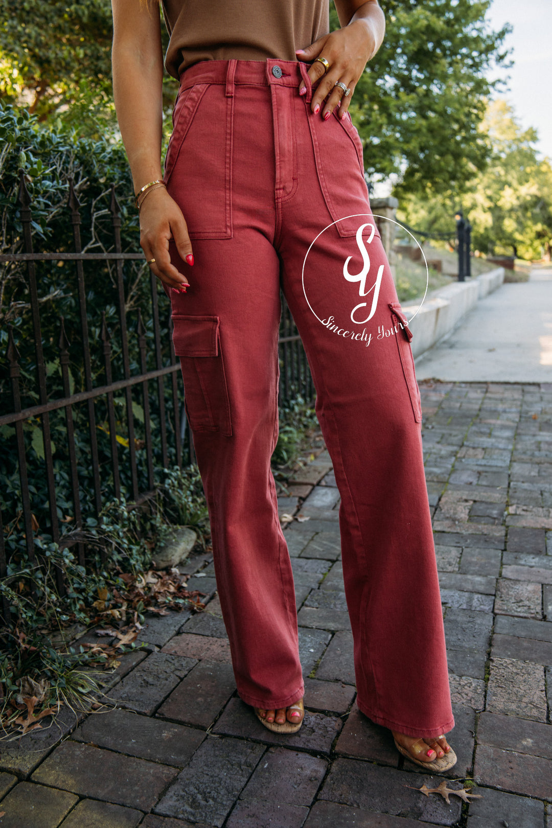 Ivy Denim-Marsala