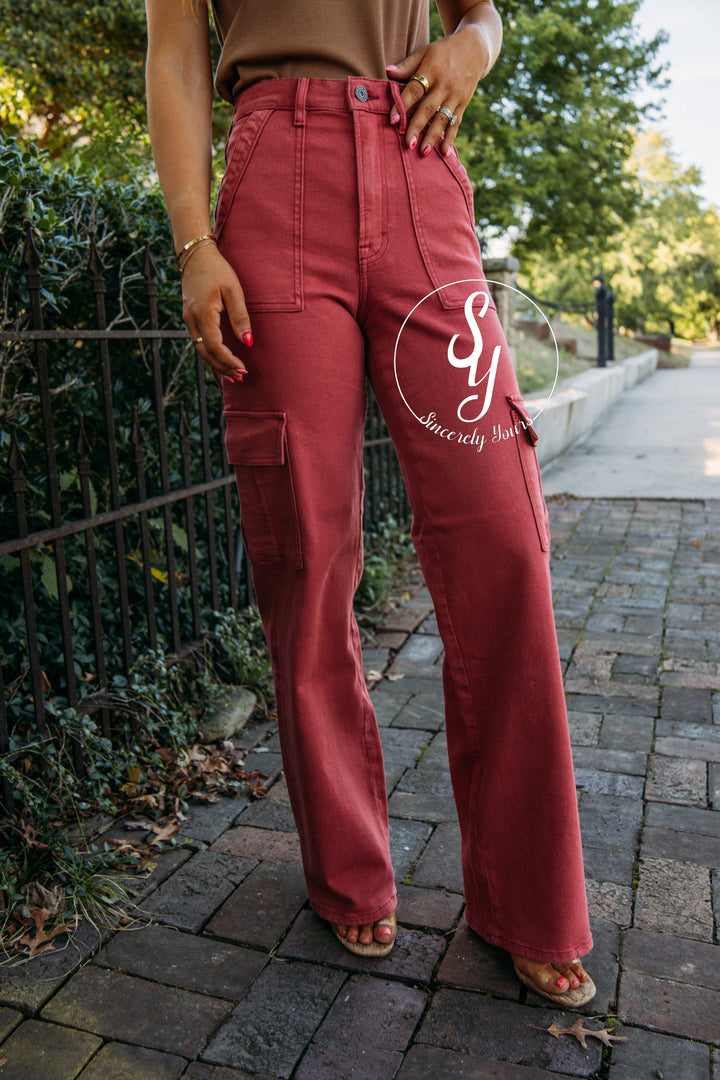 Ivy Denim-Marsala