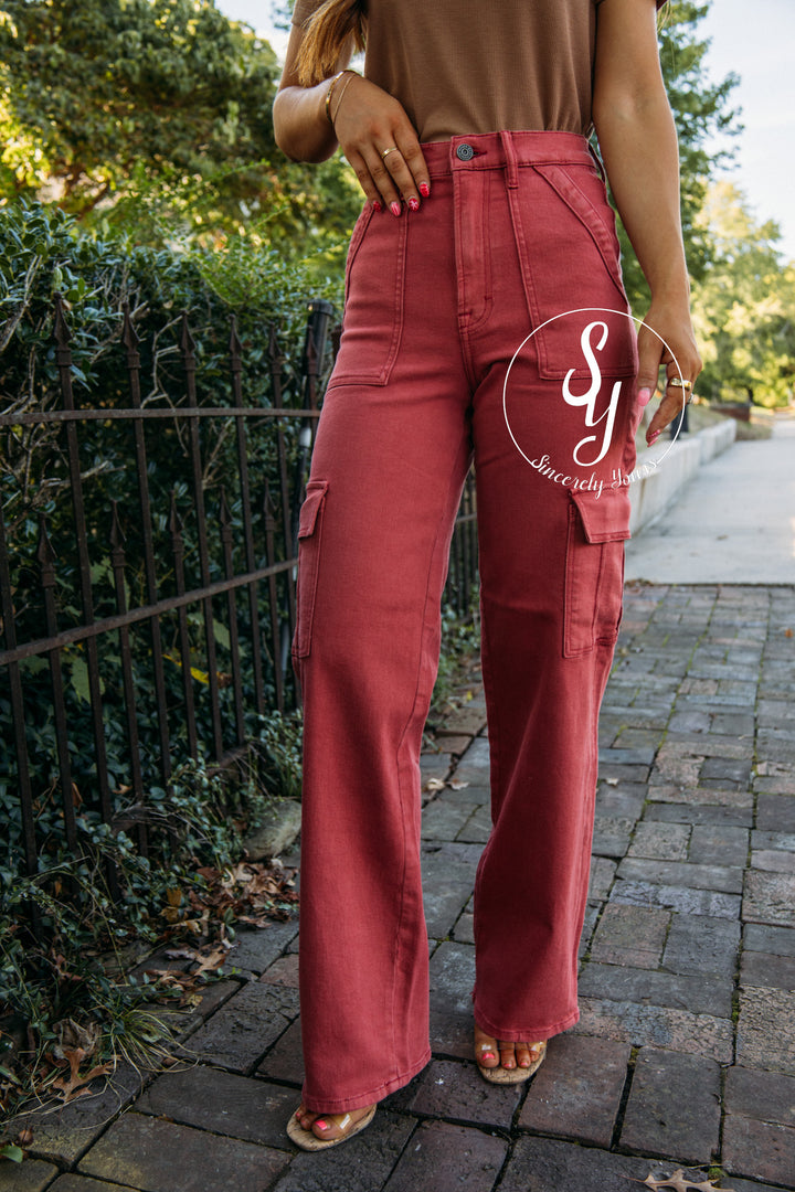 Ivy Denim-Marsala