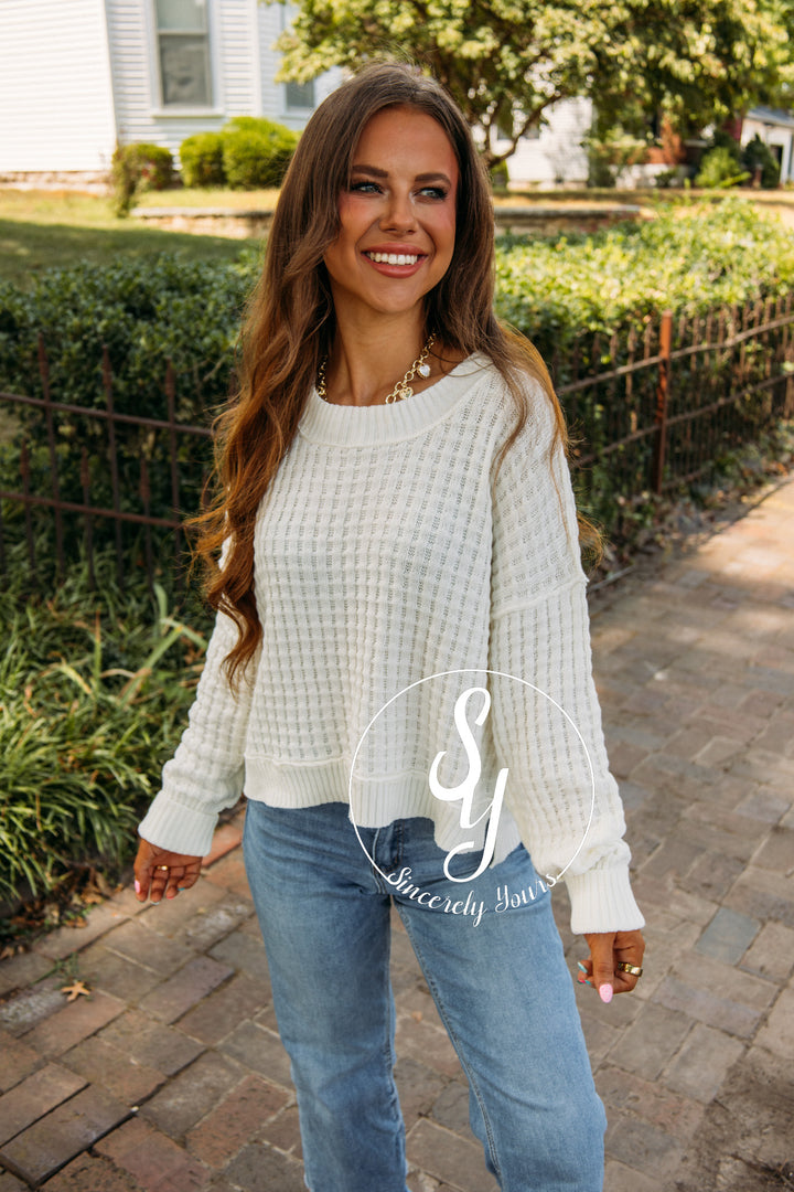 Connie Sweater - Ivory