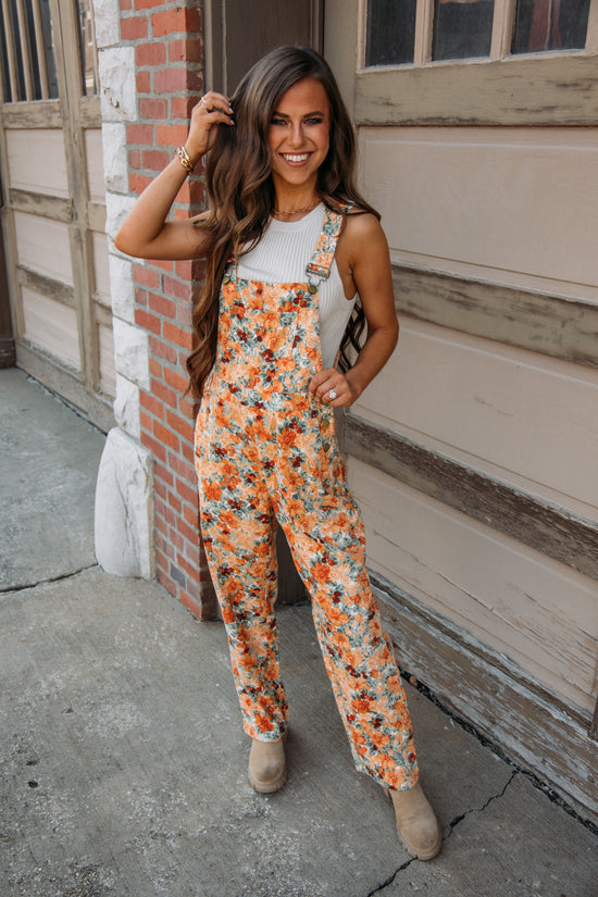 Forever Thankful Overalls - Cream