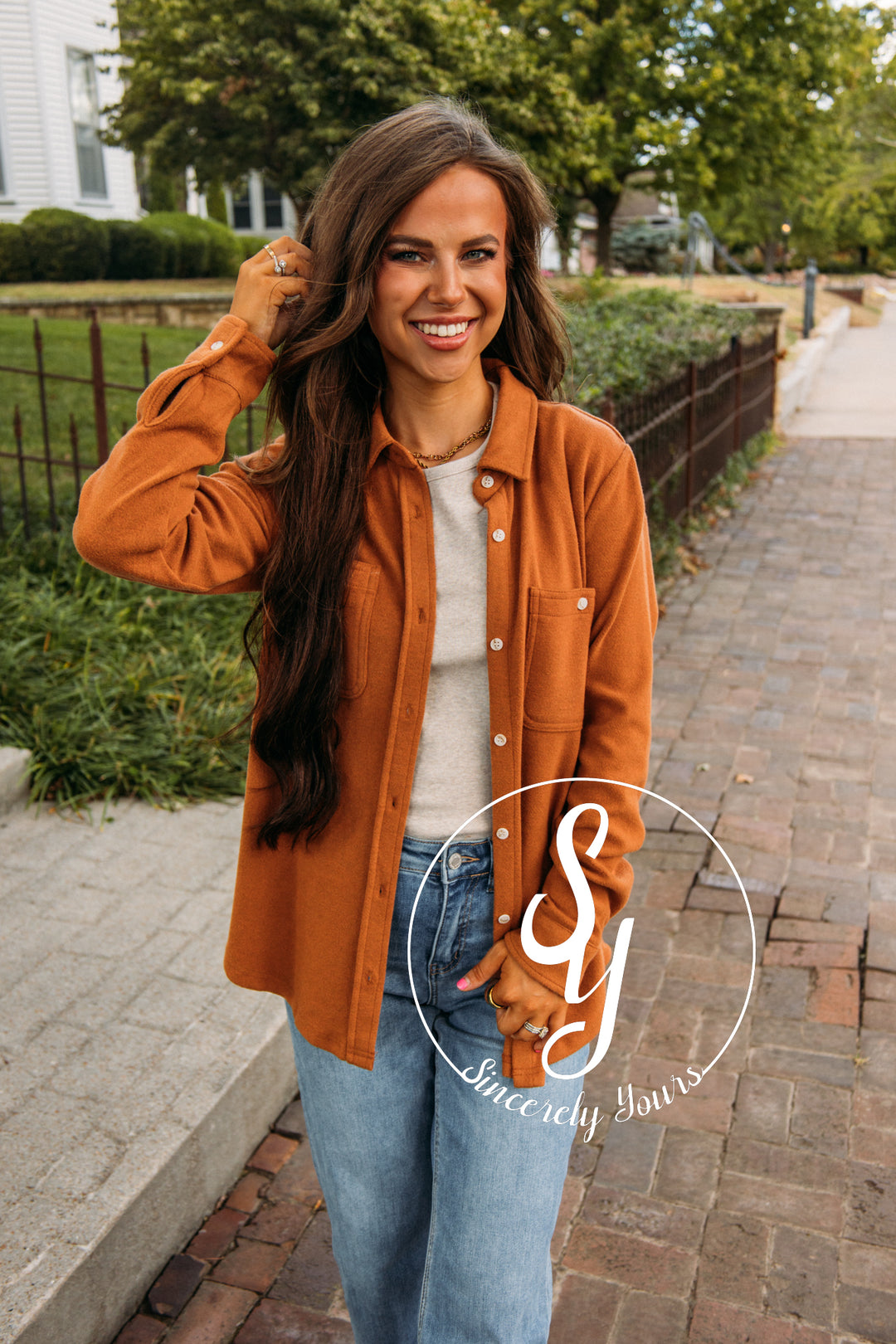 Cold Brew Babe Jacket- Pecan Heather