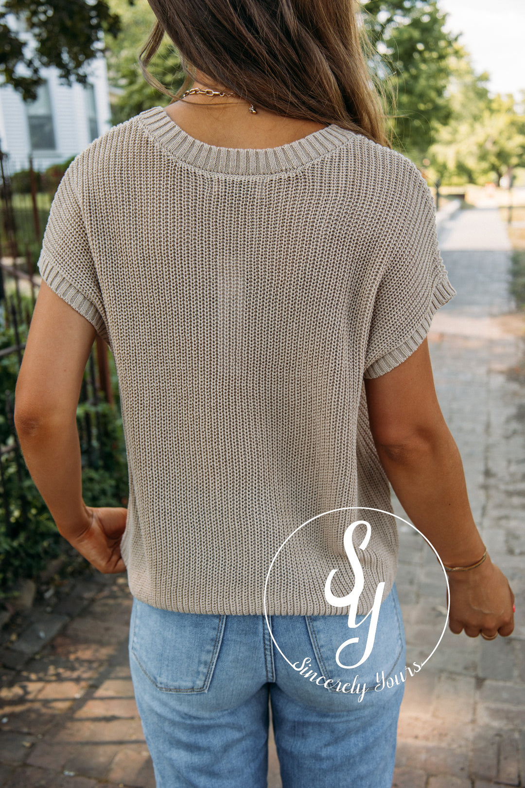 Everbloom Top - Taupe