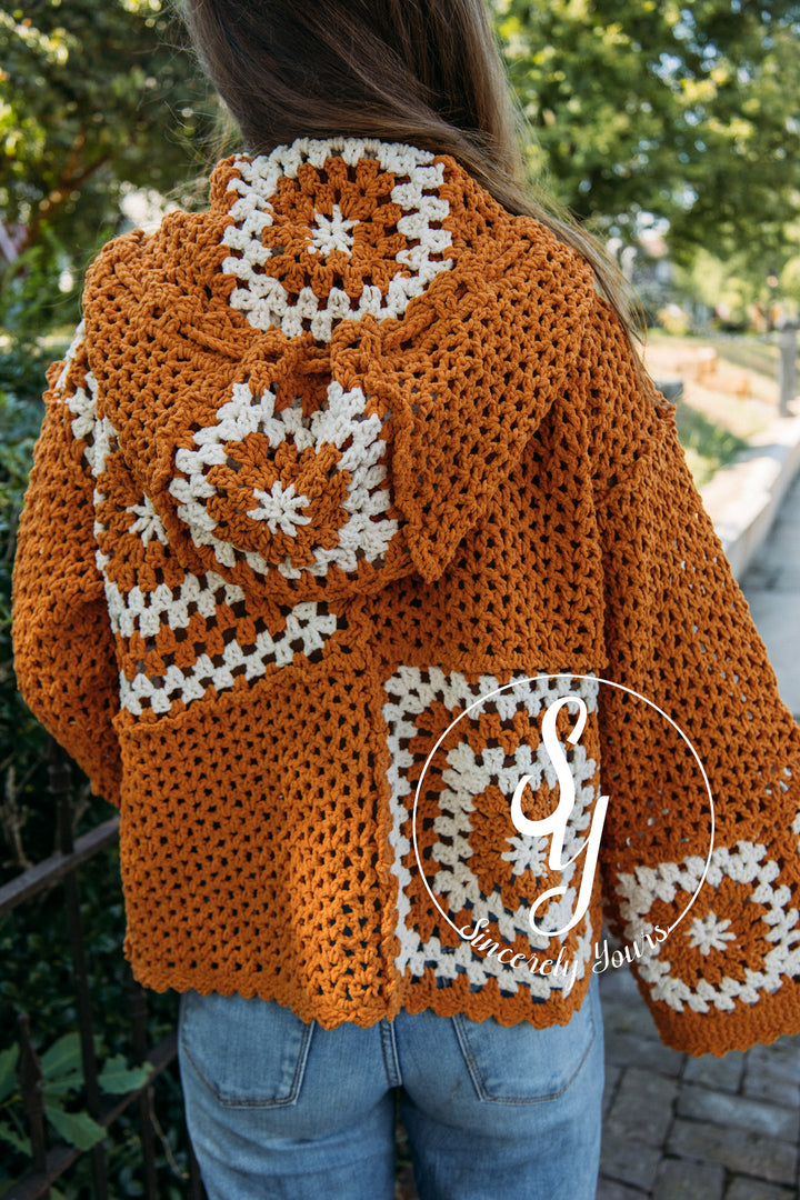 Fireplace Cozy Sweater- Cinnamon