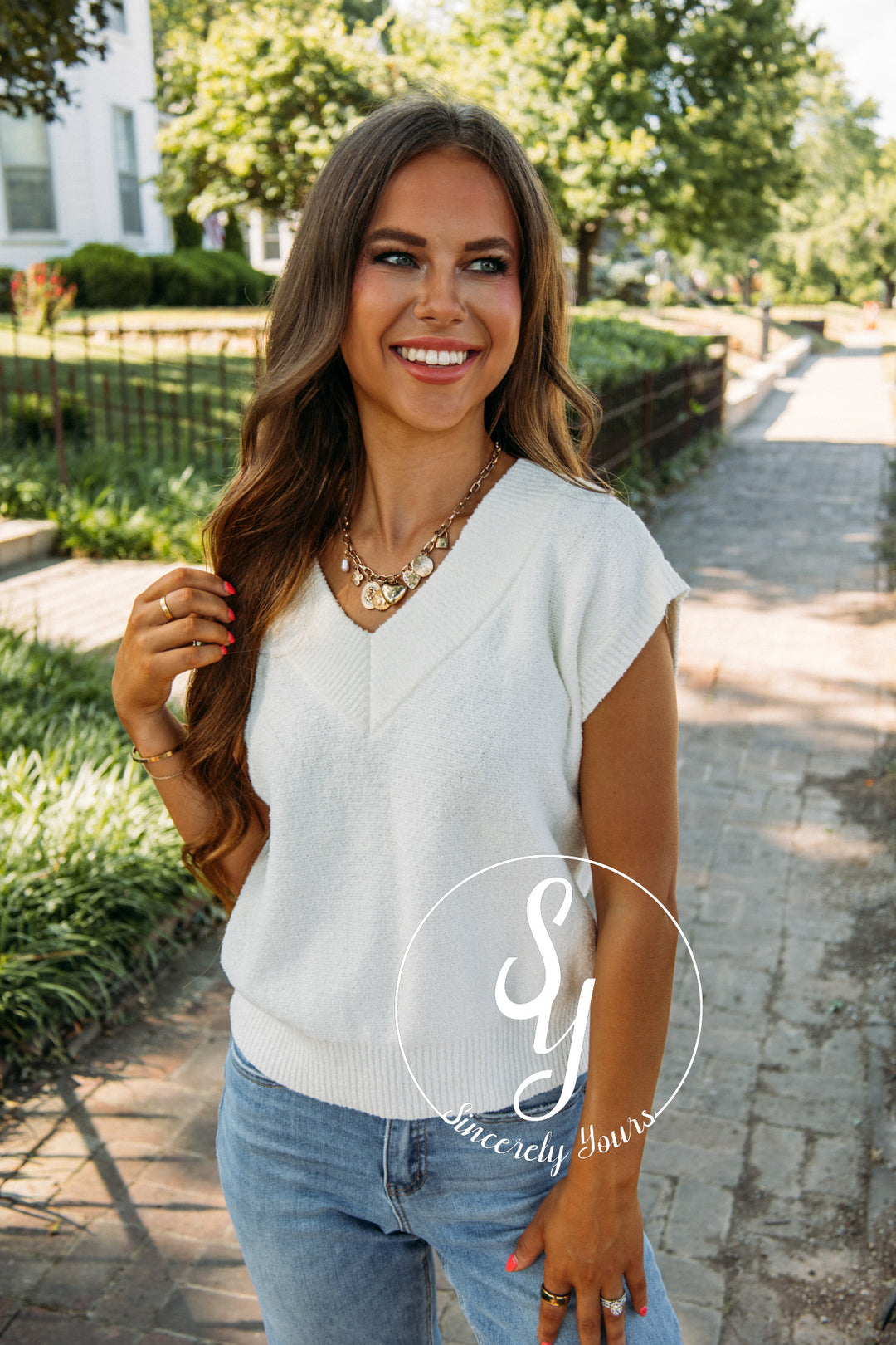 Kate Top - Ivory